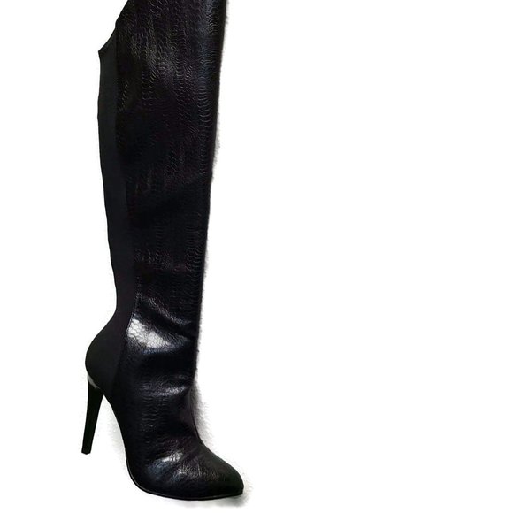 Vogue Womens Over the Knee Boots High Heel Stiletto, Tall And Lovely Boots - Picture 4 of 6